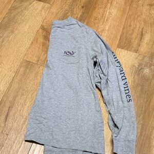 Gray Long Sleeve Shirt